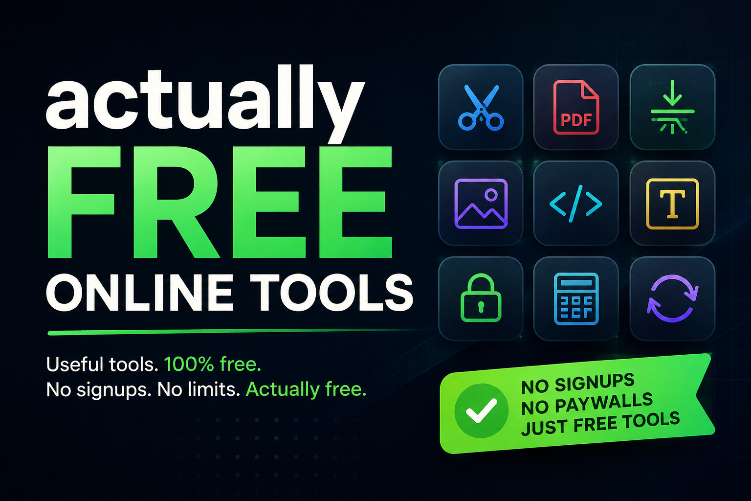 actuallyfreeonlinetools.com image